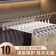 褲架夾子褲子收納家用無(wú)痕防滑不銹鋼掛衣架jk裙子晾曬夾 隨機顏色10個(gè)裝