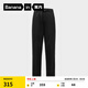 蕉內（Bananain）熱皮503+男士休閑褲保暖防水運動(dòng)紅外發(fā)熱25秋冬款男裝錐形長(cháng)褲子 黑色 L
