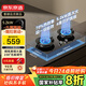 京東京造【國家補貼立減20%】燃氣灶具天然氣 家用5.2kW猛火灶臺嵌兩用 70%熱效率 可調節底盤(pán)JZT-613B2