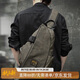 teemzone廷尊單肩包男休閑運動(dòng)斜挎包復古潮流男包時(shí)尚小背包生日禮物