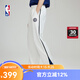 NBA官方勇士/湖人/快船王朝系列新款男女直筒秋冬運動(dòng)休閑寬松長(cháng)褲 洛杉磯快船（白色） L
