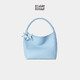 ECODAY包包女款中號編織包通勤托特包單肩手提婚包生日情侶禮物 My dear friend-B025L 淺藍色 中號