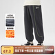 左西童裝男童加絨加厚褲子秋冬款運動(dòng)褲2025新款兒童冬季保暖長(cháng)褲 深灰色 150 建議身高150cm左右