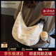 CRTNZO KROEZ輕奢包包女包2025年新款大容量女士腋下包生日周年紀念日禮物實(shí)用 米白色-送女友老婆實(shí)用高級感