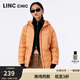 金羽杰春秋輕薄羽絨服女中長(cháng)款連帽寬松薄款羽絨保暖外套女士Y22802155