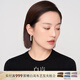 白嵐幾何流蘇耳釘女925銀耳飾設(shè)計(jì)感氣質(zhì)優(yōu)雅潮流生日禮物送老 925銀