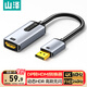 山澤 DP轉(zhuǎn)HDMI轉(zhuǎn)換器4K60Hz高清DisplayPort視頻轉(zhuǎn)接頭適用臺(tái)式機(jī)筆記本連電視顯示器連接器 DHD46