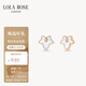 LOLA ROSE羅拉玫瑰常青藤耳釘女耳環(huán)耳飾節(jié)日禮物生日禮物女節(jié)日禮物