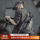 teemzone廷尊單肩包男休閑運動(dòng)胸包復古潮流斜挎包時(shí)尚男包旅行小背包