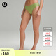 lululemon丨InvisiWear 女士中腰比基尼內(nèi)褲速干芯吸 LW9DAYS 草綠色 L