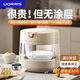 UORRIS德國(guó)歐瑞氏0涂層電飯煲 無(wú)涂層不溢鍋3L家用3-4-5人電飯鍋多功能智能煮粥煲湯可視化蒸汽電飯煲 珍珠白【防溢丨食品級(jí)無(wú)涂層】 3L 遠(yuǎn)紅外穿透米芯丨高分子蒸汽鎖鮮丨300°可視大廣角