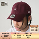 NEW ERA紐亦華MLB棒球帽子小logo男女情侶軟頂彎檐鴨舌帽920 13793034-酒紅色 洛杉磯道奇隊 OSFM