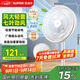 蘇泊爾（SUPOR）14寸七葉輕音柔風(fēng)電風(fēng)扇/家用立式落地扇/臺式桌面電扇/廣角搖頭大風(fēng)力宿舍小型風(fēng)扇EFP-004A-35