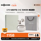 韶音（SHOKZ）【定制禮盒】OpenDots ONE動鈦圈開放式藍牙耳機耳夾式無線耳機藍牙跑步運動耳機E310 星際白