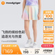 moodytiger【仙女家族】女童短裙柔軟親膚夏季兒童裙子防走光印花運動(dòng)半身裙