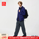 優(yōu)衣庫男裝女裝彈力休閑長(cháng)褲/休閑褲工裝褲子加長(cháng)款25新款484263 08 深灰色 M /170/80A