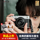 富士X-E5時(shí)尚無反數(shù)碼相機(jī) 20款膠片模擬 4020萬像素 6.2K30P視頻LCD自拍翻折屏 X-E5單機(jī)銀色