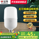 公牛led燈泡節能燈e27螺口紋柱形燈白光20W30W40W6500K客廳臥室廚房 40W防頻閃柱形燈6500K