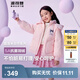 波司登（BOSIDENG）【反季】冬季反季羽絨服兒童短款連帽加厚新國標90絨商場(chǎng)同款外套 甜莓粉1751 150 /72