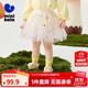 迷你巴拉巴拉女童網(wǎng)紗半身裙寶寶柔軟不扎膚甜美半截裙秋新款 白綠色調00314 110
