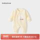 babylove嬰兒連體衣秋冬純棉可愛(ài)寶寶哈衣爬服新生兒夾棉保暖衣服秋冬裝