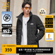 卡賓男裝 90鴨絨羽絨服秋冬新款無異味立領(lǐng)外套保暖刺繡A 煤黑色01 L /175/50