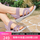 斯凱奇（Skechers）七夕禮物涼鞋女士2025年新款夏季休閑鞋輕便休閑鞋沙灘鞋163524