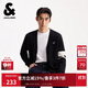 杰克·瓊斯（JACK&JONES） 男生秋季簡(jiǎn)約毛衣2025年新款開(kāi)衫舒適長(cháng)袖百搭針織衫225324004