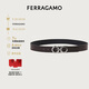 菲拉格慕（Ferragamo）男士雙面可調(diào)式GANCINI腰帶 0689112_C_105 禮物送男友
