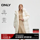 ONLY 2024冬季90白鴨絨百搭毛領(lǐng)寬松長(cháng)款羽絨服女|124412007