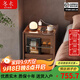 冬木實(shí)木智能床頭柜家用臥室簡(jiǎn)約現(xiàn)代床頭置物架床邊小柜子收納柜 實(shí)木床頭柜【胡桃色】整裝發(fā)貨