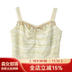 森女部落 原創(chuàng  )度假風(fēng)慵懶感高腰闊腿褲休閑褲2025新款女裝 吊帶（單件） （單件） L （單件）