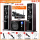 YTFY德國柏林之聲家庭超重型低音炮k歌影院藍牙電視音響客廳電腦音箱 升級影院版+二只Ｕ段話(huà)筒