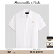 ABERCROMBIE & FITCH男裝25夏季美式復(fù)古經(jīng)典小麋鹿牛津紡?fù)獯疃绦湟r衫KI125-5084 白色 XL (180/116A)