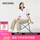 斯凱奇（Skechers）閃穿褲女休閑褲顯瘦運動褲2025新款秋吸濕速干直筒褲P225W290