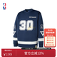 NBA【新款】官方球場(chǎng)男女同款長(cháng)袖T（詹姆斯/庫里/東契奇/哈登） 藏青(斯蒂芬庫里) M