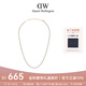 丹尼爾惠靈頓（DanielWellington）DW項(xiàng)鏈女百搭玫瑰金星光網(wǎng)球項(xiàng)鏈七夕情人節(jié)禮物DW00400390