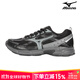 美津濃（MIZUNO）情侶運動(dòng)鞋25新款星速鞋經(jīng)典復古老爹鞋透氣緩震SPEED跑步鞋 【SPEED】黑灰色 偏大半碼 41 (265mm)