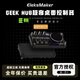 ELEKSMAKEREM｜原創(chuàng  )極客桌面控制器USBHUB擴展塢探索版電腦usb拓展塢男友禮物桌搭hub音量調節器 黑金｜HUB+按鍵+旋鈕 極客桌面控制器