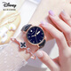 迪士尼（Disney）女士手表時(shí)尚潮流雙日歷少女腕表初中高中學(xué)生手表女MK-11319B