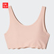 優(yōu)衣庫童裝女童AIRism BRA背心短款少女文胸發(fā)育期內衣新款478179 31 米色 L /160cm