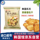 樂(lè )天韓國進(jìn)口樂(lè )天蔥香面包干蔥香烤饃片餅干蔥香披薩味外國原裝零食