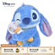 迪士尼（Disney）海灘日落系列史迪奇抱鴨毛絨玩偶公仔包包掛件鑰匙扣兒童生日禮物 史迪奇玩偶
