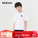 MLB休閑短袖T恤成人兒童簡(jiǎn)約基礎休閑圓領(lǐng)潮流7ATSB0453-50WHS-160