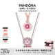 潘多拉（PANDORA）浪漫心意項鏈套裝氣質(zhì)時(shí)尚飾品教師節禮物 浪漫心意 TZ0070 均碼
