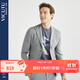威可多（VICUTU）休閑西服男商場(chǎng)同款夏款舒適百搭灰色西裝外套 灰色 180B