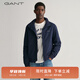 GANT/甘特男士外套簡(jiǎn)約通勤純色百搭休閑哈林頓夾克寬松拉鏈立領(lǐng)夾克 433-藏藍(lán)色 XL