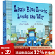 英文原版 Little Blue Truck Leads the Way 藍色小卡車(chē) 紙板書(shū) 兒童啟蒙 交通工具認知 綠山墻