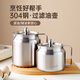 onlycook304不銹鋼油壺 家用大容量?jì)τ凸?帶濾網(wǎng)濾油渣廚房專(zhuān)用油瓶-1400