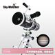 Sky-Watcher/信達(dá)小黑 150750拋物面反射式 專業(yè)天文望遠(yuǎn)鏡 深空攝影高清高倍 套機(jī)B.單速+EQ3D鋁腳+雙電跟